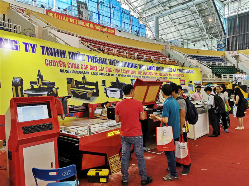 米兰体育milan数控参加2018年8月越南展会